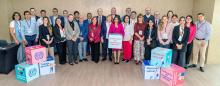 Integrantes del del Grupo Tripartito Promotor del Mecanismo Regional para el Reconocimiento Mutuo de Certificación de Competencias Laborales, representantes de OIT/Cinterfor, el BID y la Comunidad Andina.