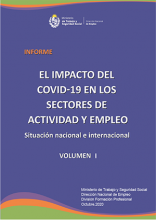 tapa del informe COVID Empleo Uruguay